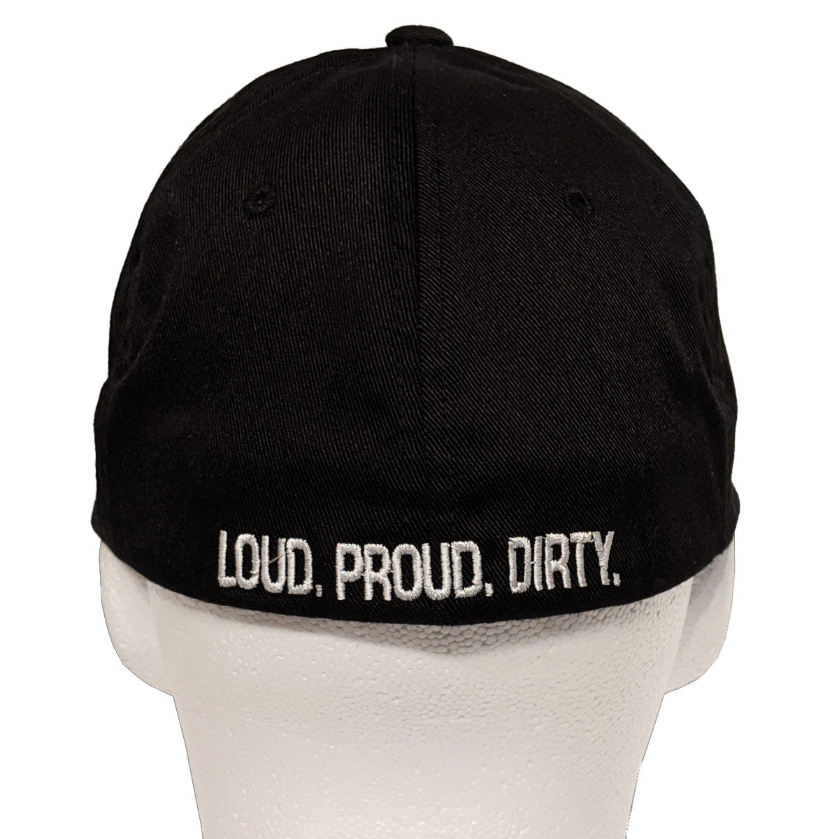 Black Dirt Track Hat Nation Flex-Fit