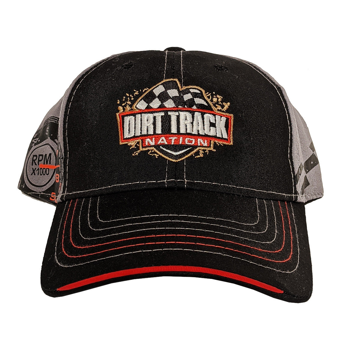 Dirt Track Nation Black w/ Gray 'RPM' Hat