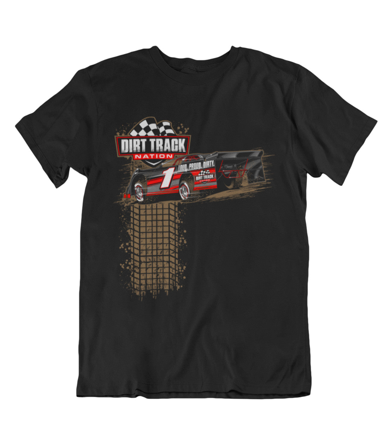 Late Model Tire Track Tee