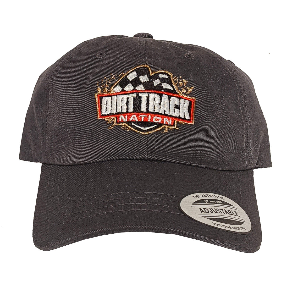 Dirt Track Nation Charcoal Slouch Hat