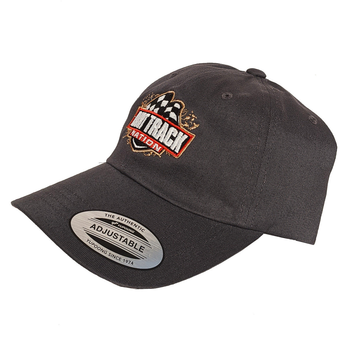 Dirt Track Nation Charcoal Slouch Hat