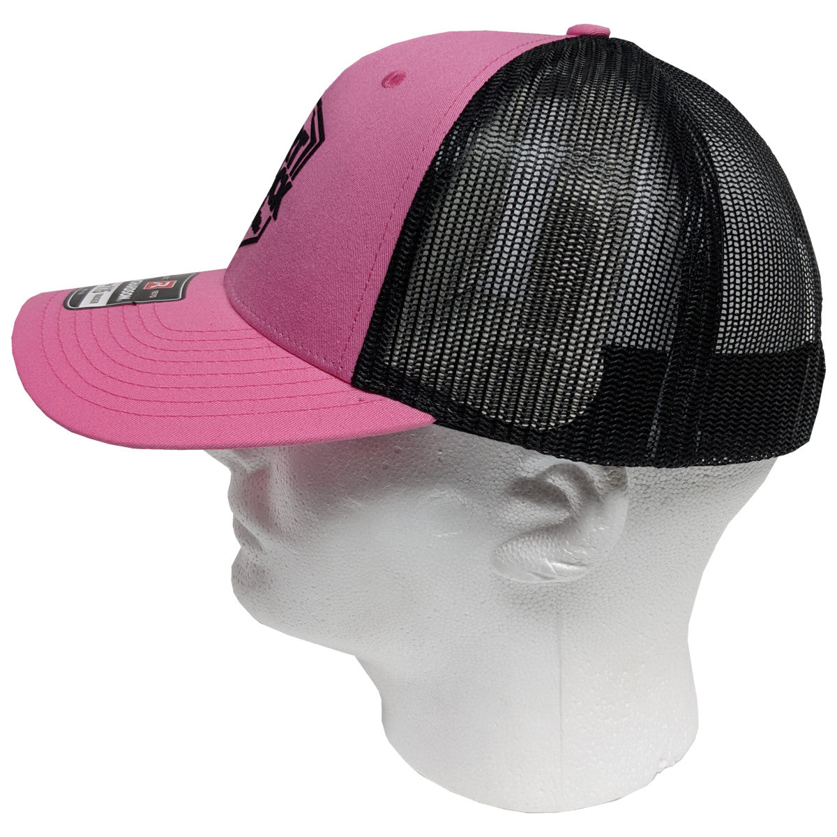 Dirt Track Nation Pink w/ Black Mesh Hat