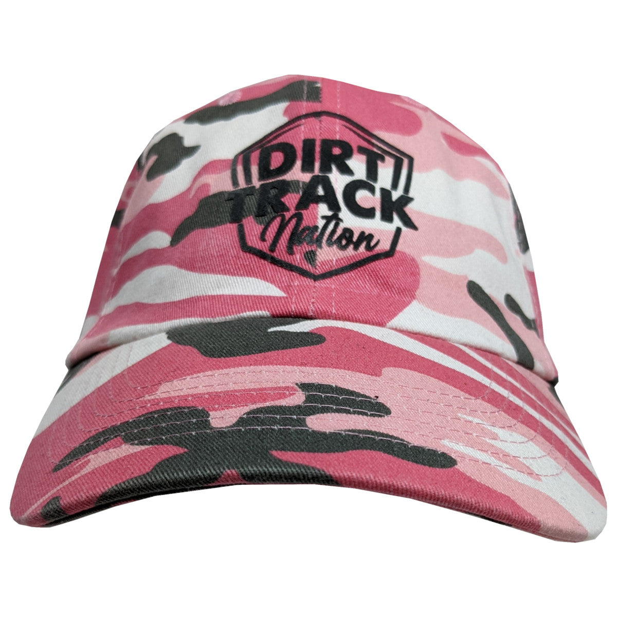 Dirt Track Nation Pink Camo Hat