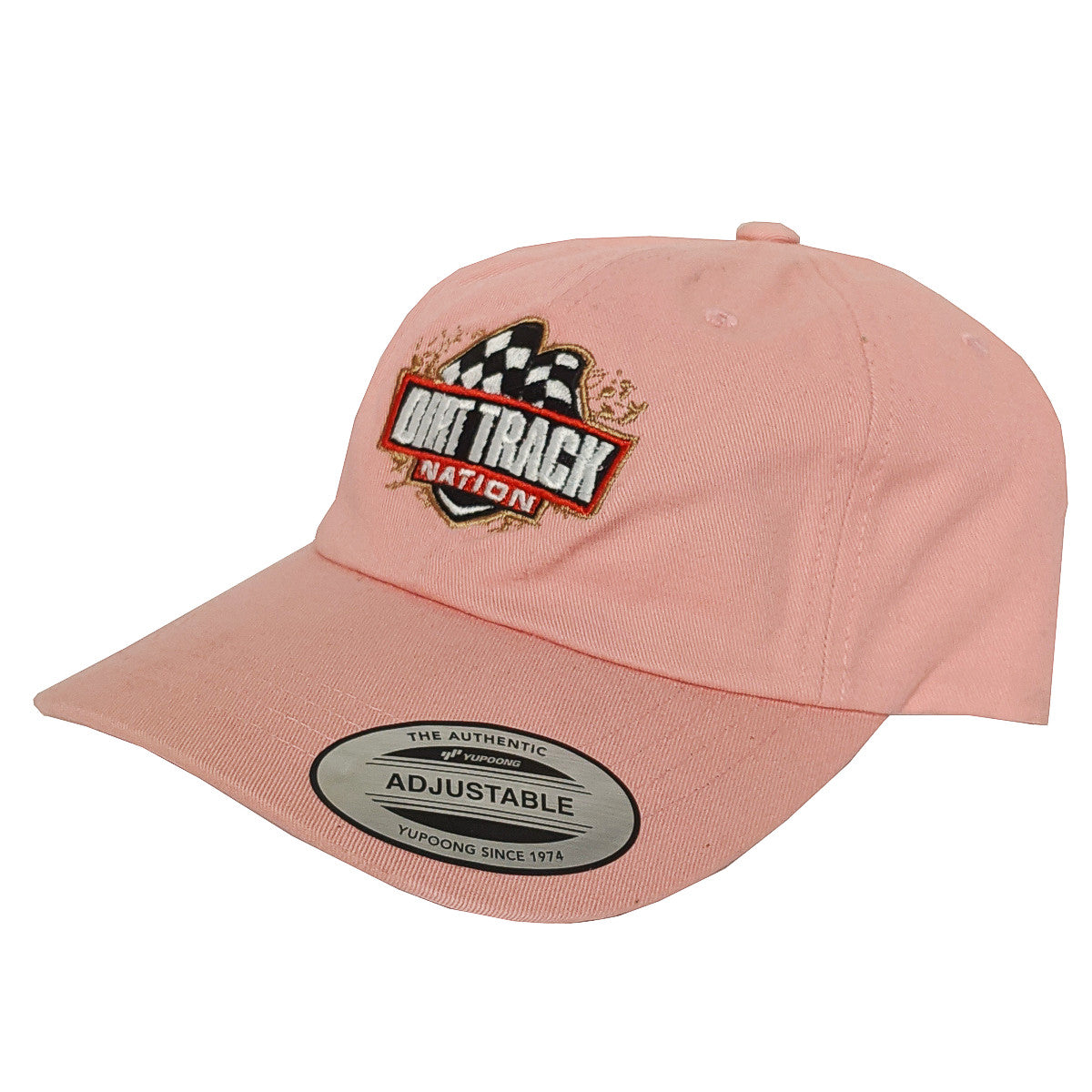 Dirt Track Nation Ladies Pink Slouch Hat