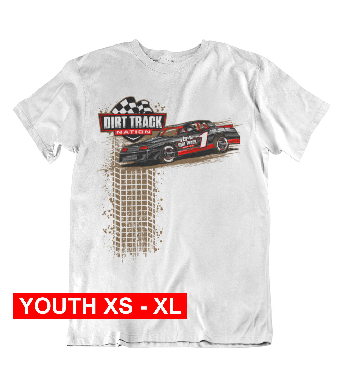 Street Stock Tire Track Youth Tee